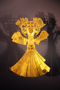 Gold figure