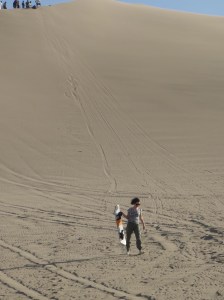 Sandboarding