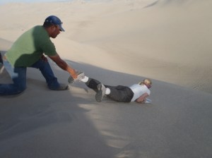 Sandboarding