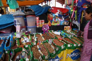 Peruvian pet stall