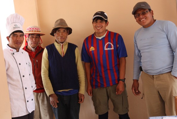 Lares Trek support team Lares Trek support team