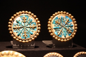 Ancient Peruvian earrings