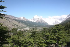 Trekking near El Chaltén