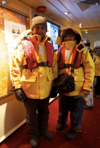 Outfitted for an Antarctic landing