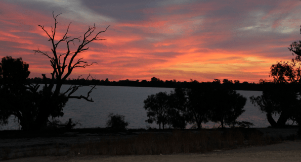 Sunset at Lake Bananee
