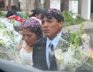Peruvian wedding