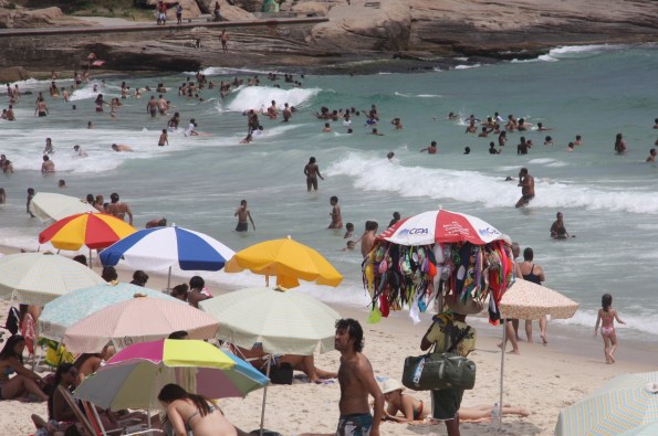 bikini bras on beach