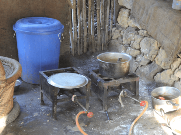 Simple kitchen, India