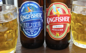 Kingfisher beer, India