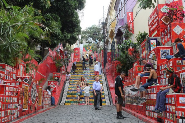 Lara Steps, Escadaria Selarón