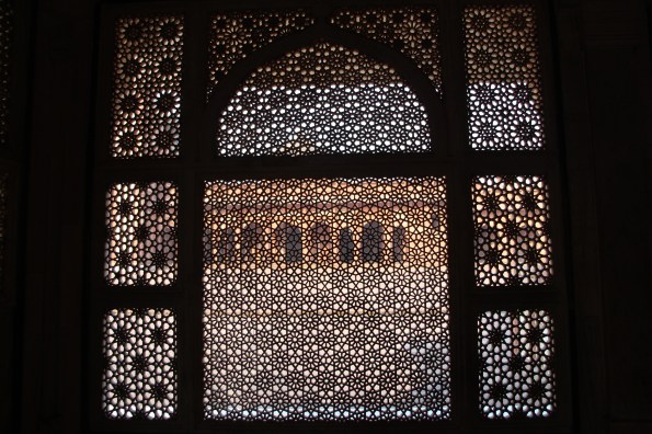 Salim Chishti's tomb, looking out