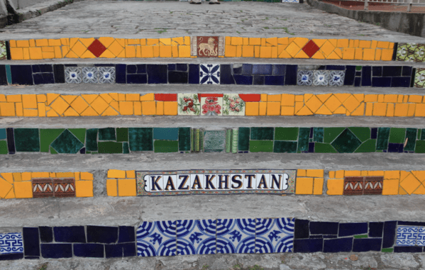 Lapa Steps, Kazakhstan