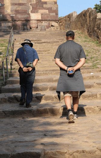 Ranthambore Fort stairs