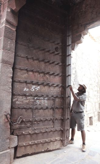 Ranthambore Fort door