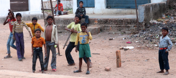 kids' cricket, India