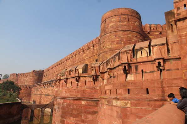 Agra Fort and moat