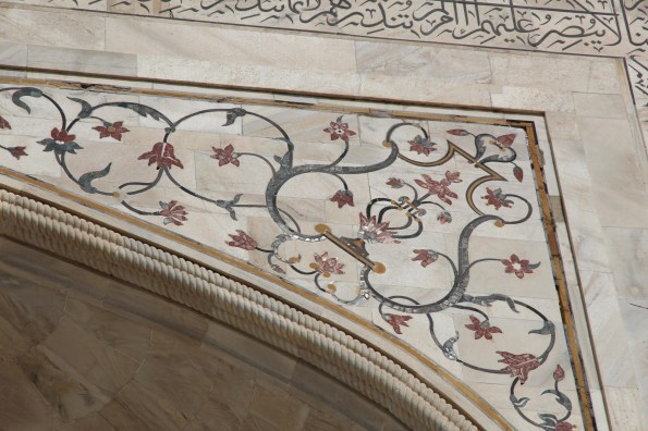 Taj Mahal arch detail