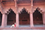 Agra Fort arches