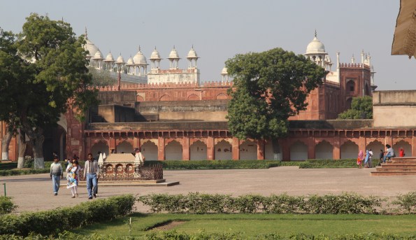 Inside Agra Fort