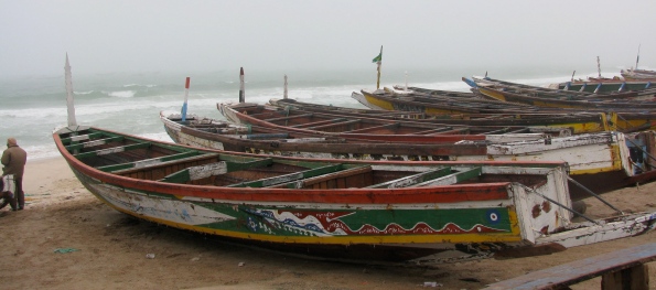 Nouadhibou, Mauritania, boats