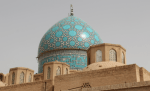dome of tomb of Shah Nematallah,&nbsp;Iran