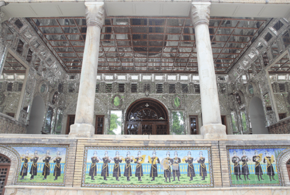 Golestan Palace, Shamsolemārah verandah
