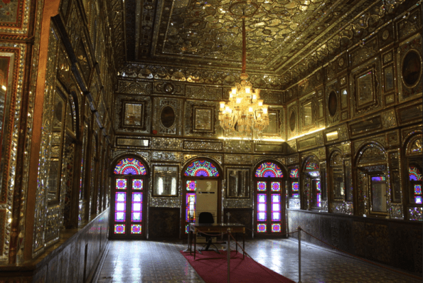 Golestan Palace, wind breaker side room