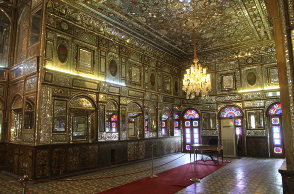 Golestan Palace, wind breaker side room2