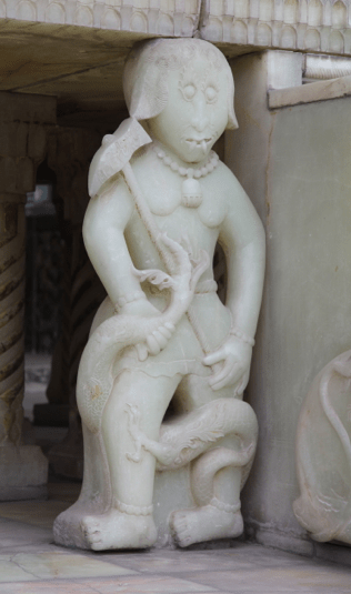 Marble Throne figure