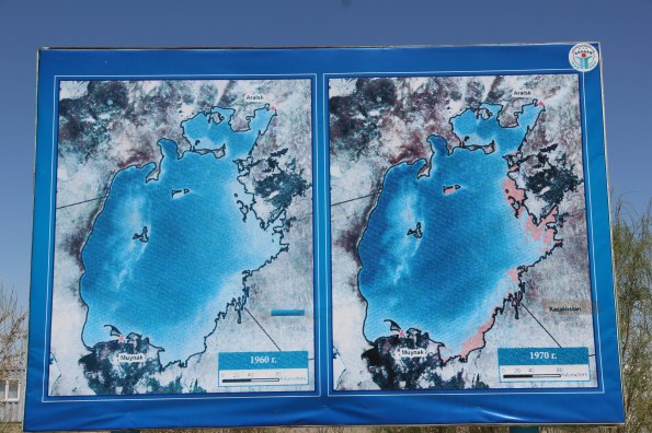 Aral Sea, 1960 and 1970