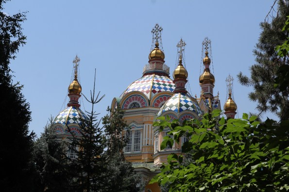 Ascension Cathedral interior, Almaty