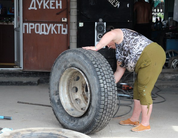 Tyre work
