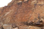 Symbol petroglyphs
