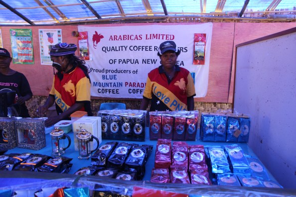 Goroka Show coffee sellers