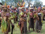 Goroka Show, cuscus skirts,&nbsp;2014
