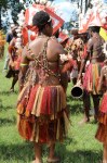 Goroka Show, colourful skirt,&nbsp;2014