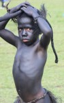 Young snake dancer, Goroka&nbsp;Show