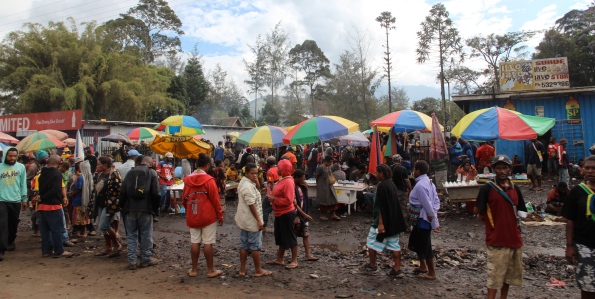 Goroka's market