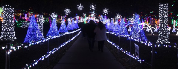 Rhema Christmas light display
