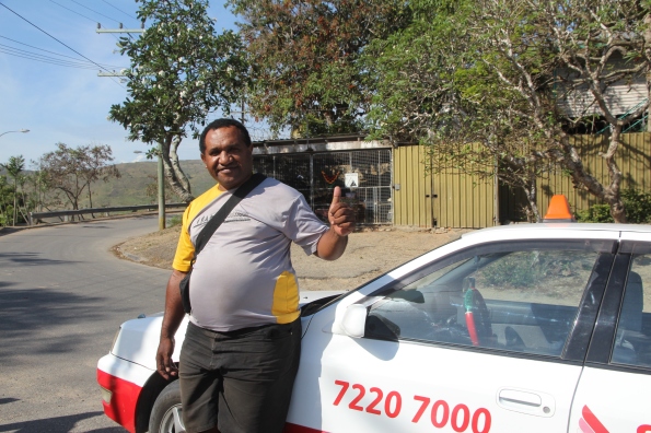 PNG taxi driver