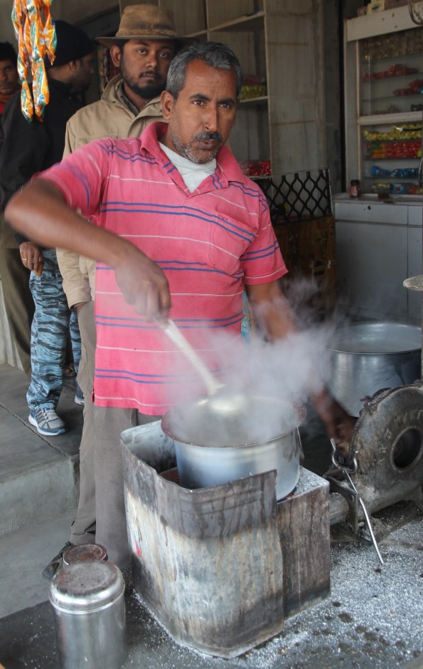 stirring chai
