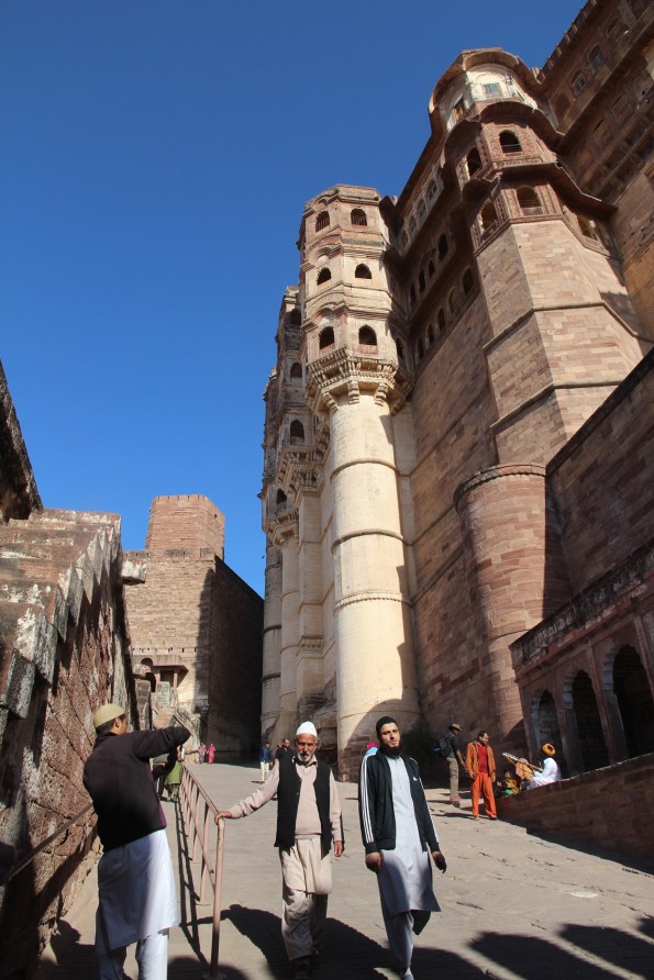 Mehrangarh Fort wall
