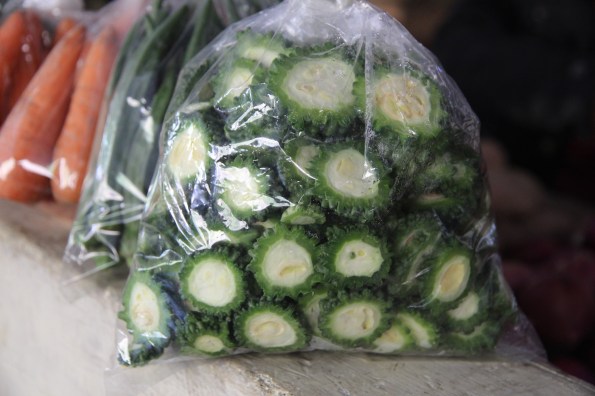 bitter melon slices