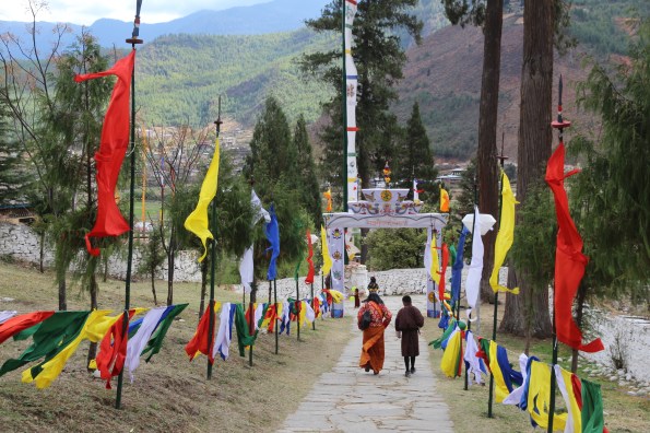 At Rinpung Dzong, Paro
