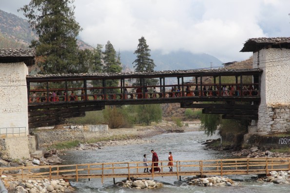 Bridge to Rinpung Dzong