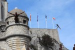 Sisteron citadel and&nbsp;sculptures