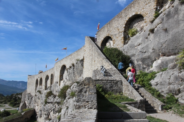 Touring Sisteron citadel