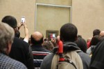 blocking the view of the Mona&nbsp;Lisa