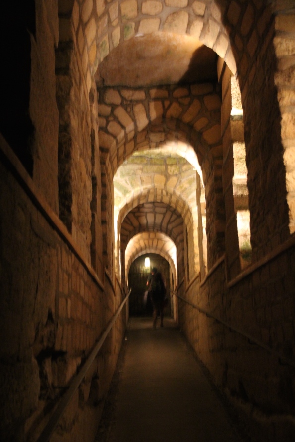 In to the catacombs