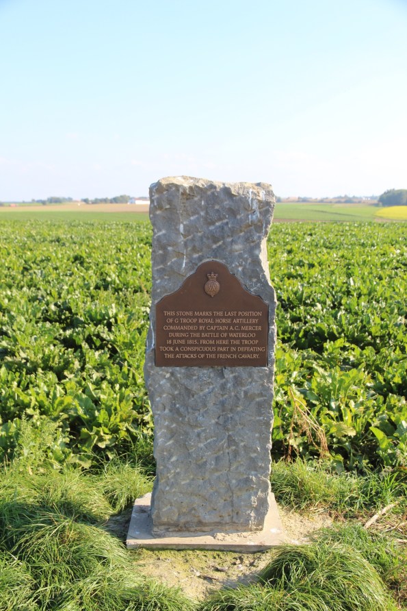 Waterloo plaque